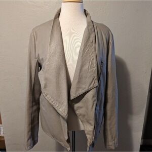 BB Dakota ‎ gray moto jacket size L